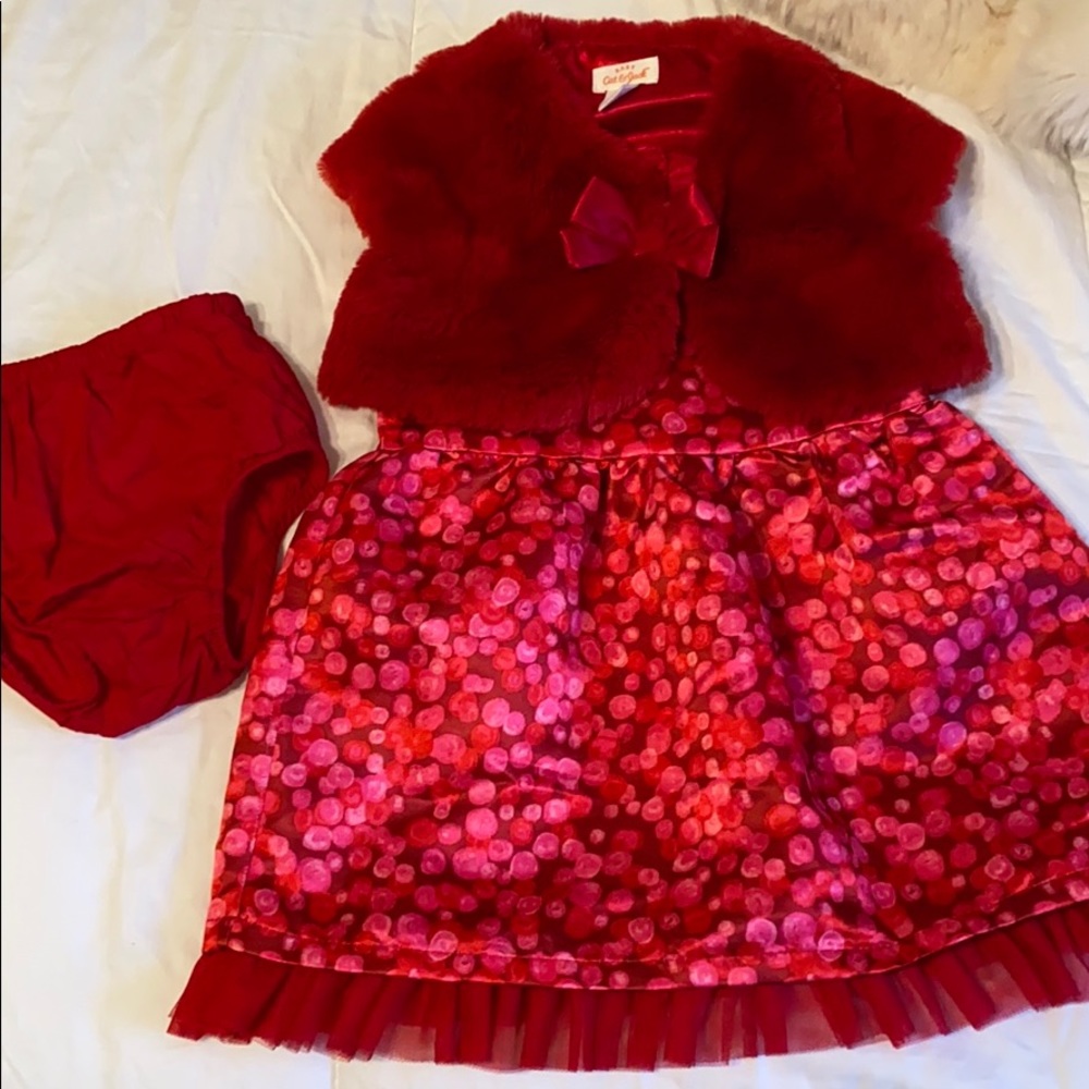 Cat & Jack 3 piece dress 12 months